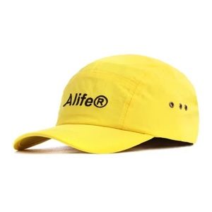 ALIFE • Five Panel Yellow Logo Baseball Cap